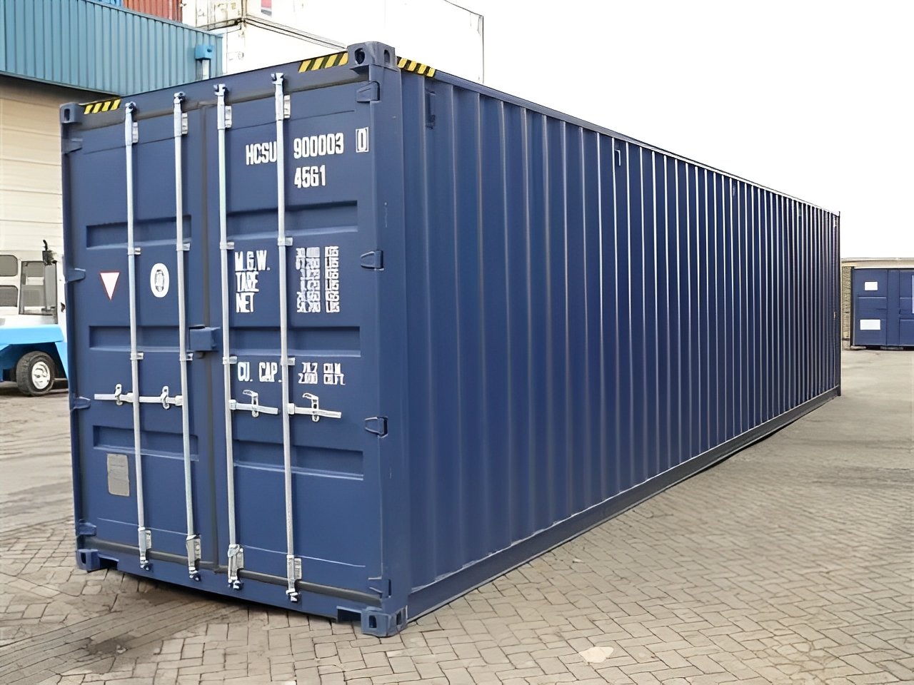 40ft High Cube Zeecontainer – Nieuw (One Trip) – Blauw