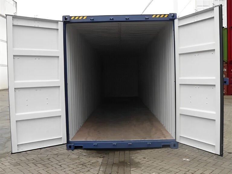 40ft High Cube Zeecontainer – Nieuw (One Trip) – Blauw - Afbeelding 3